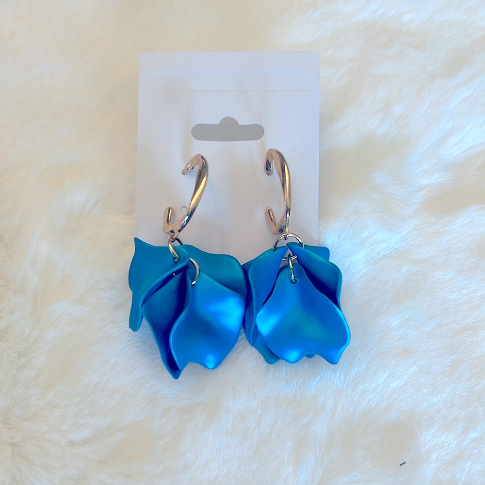 Blue earrings
